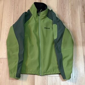 Marmot Men's Olive and Dark Gray Performance Jacket